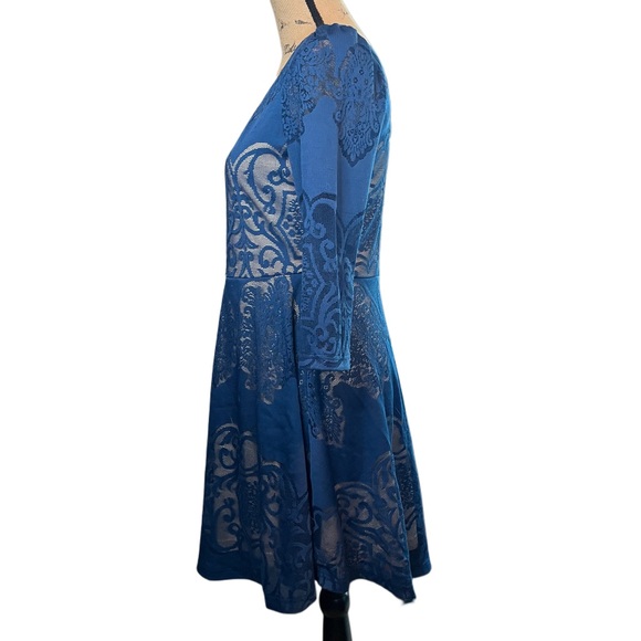 Pink Owl boutique 3/4 length sleeve minidress - Picture 4 of 8